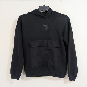 Fudo Black Tactical Hoodie - Size Medium 10//12 Boys